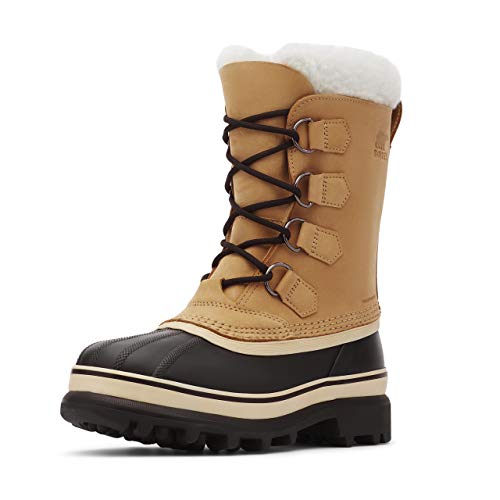 Sorel Caribou Women&#039;s Waterproof Snow Boots, Beige (buff), 5 Uk