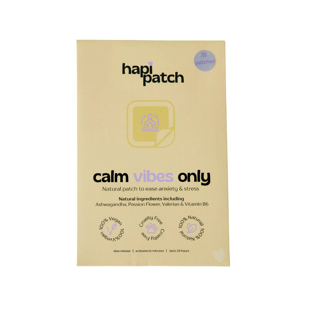 Hapi Patch Calm Vibes Only Patches