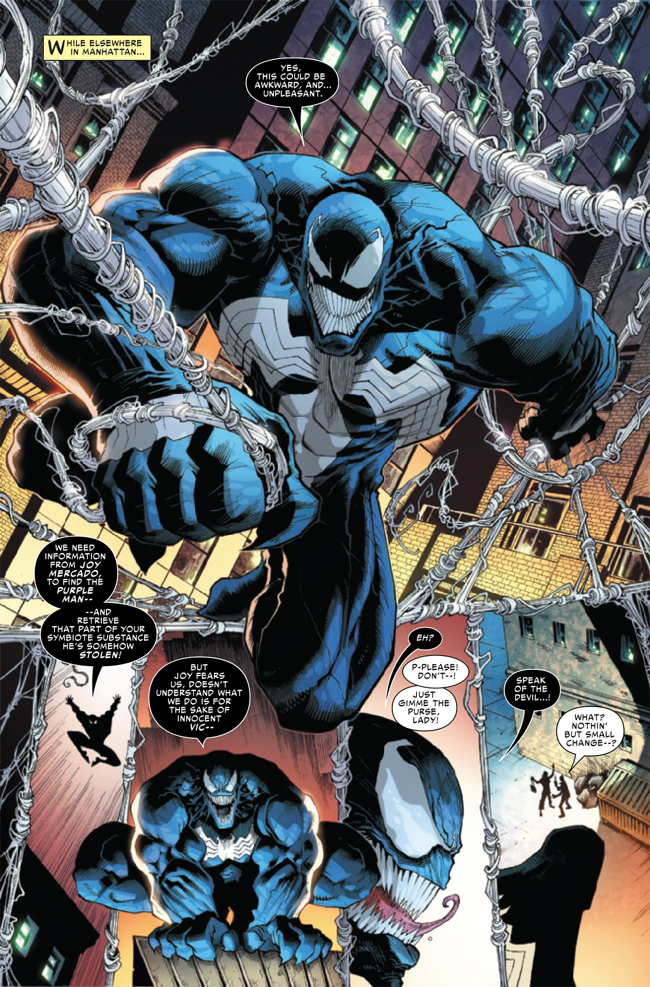 Ghost and Kingpin join the fray in Venom: Separation Anxiety #3 preview