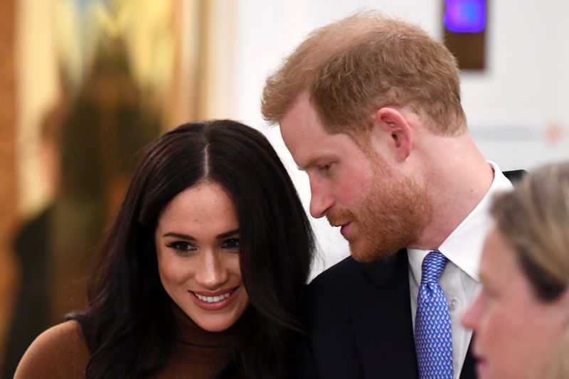 The Duke And Duchess Of Sussex Visit Canada House