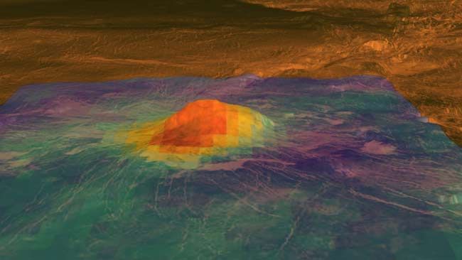 Volcanoes on Venus May be Young and Active