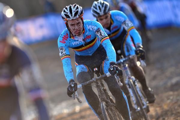 Joeri Adams (Belgium) leads Vincent Baestaens (Belgium)