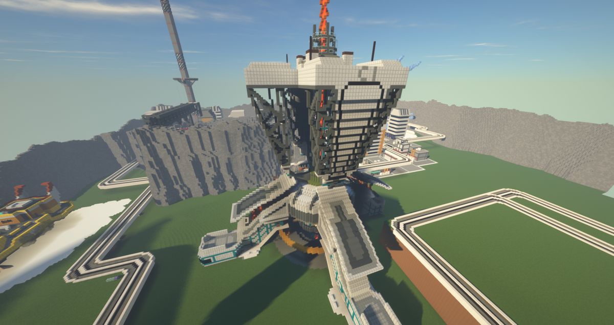 Apex Legends recreated in Minecraft