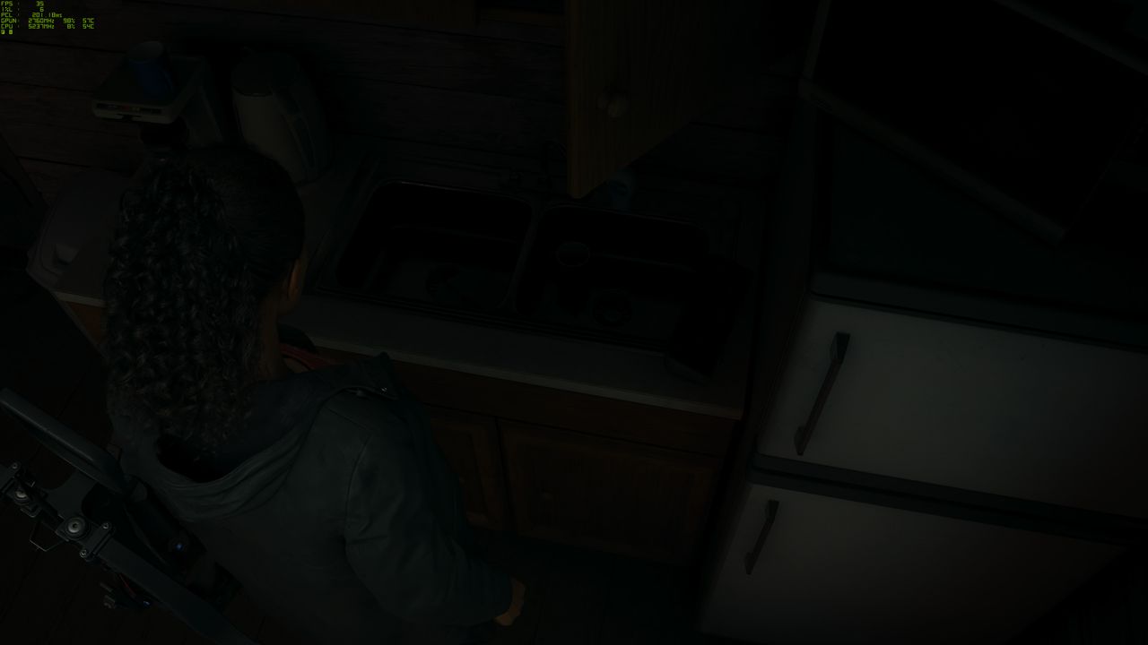 Alan Wake 2 image fidelity comparison screenshots