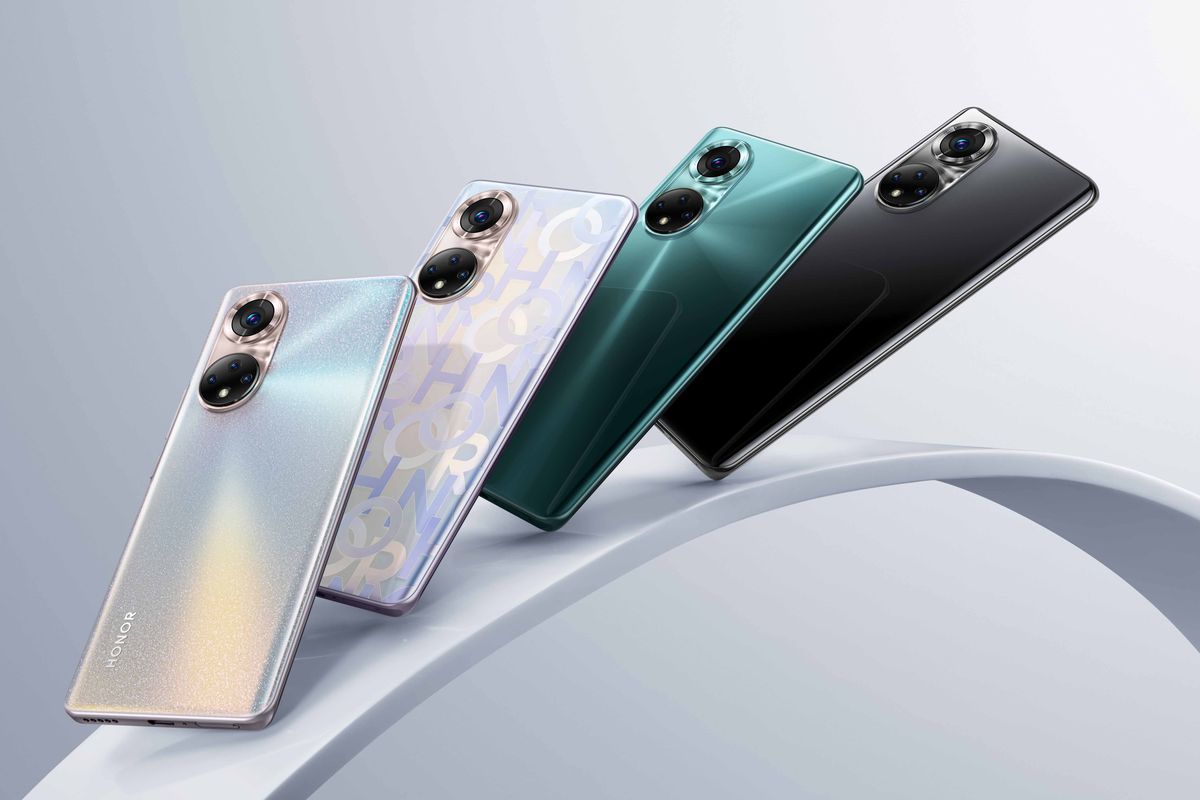 Honor 50 in four colours