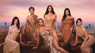 The cast of The Kardashians posing for a promotional image ahead of season 5