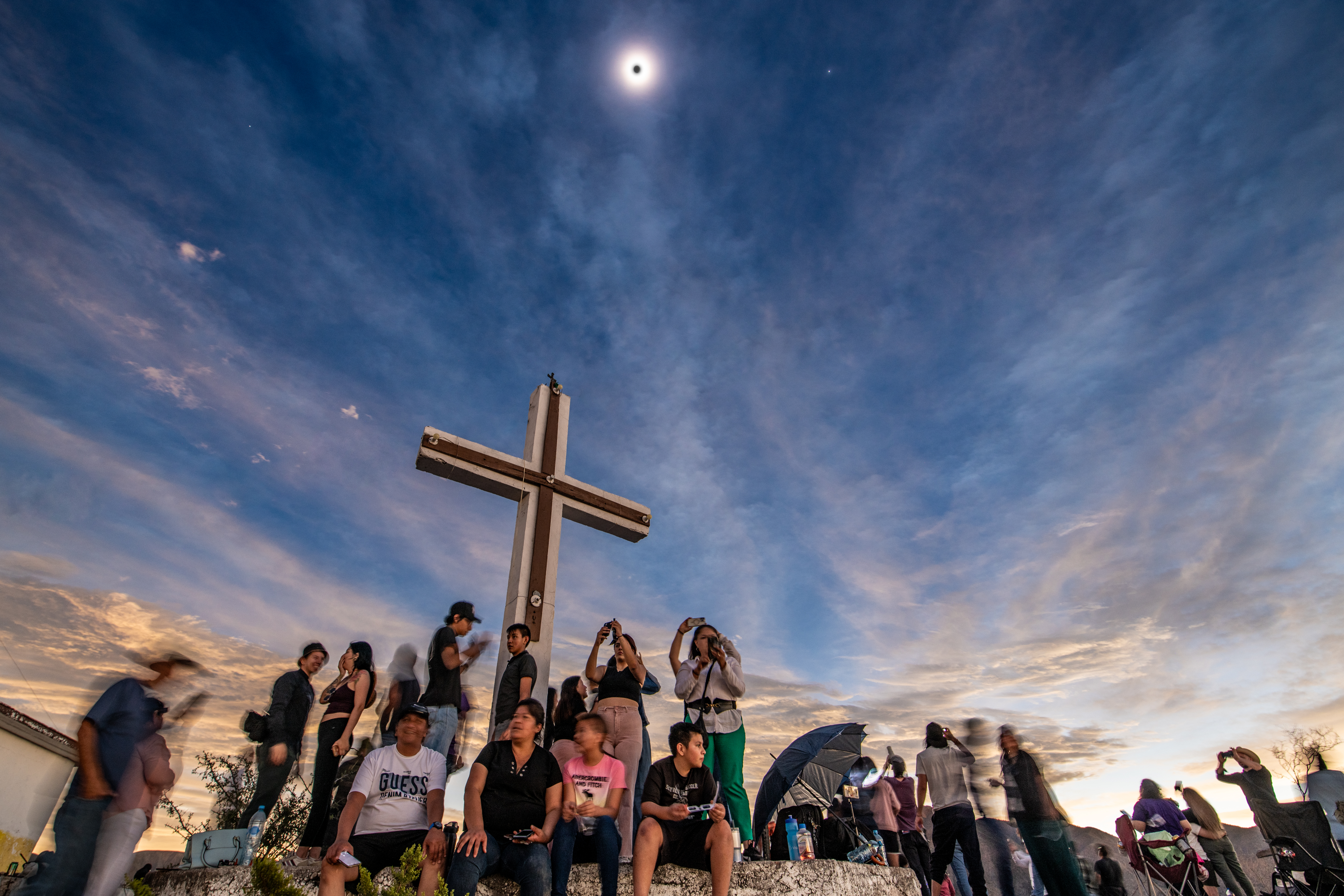 Eclipse 2024 , Nazas Mexico