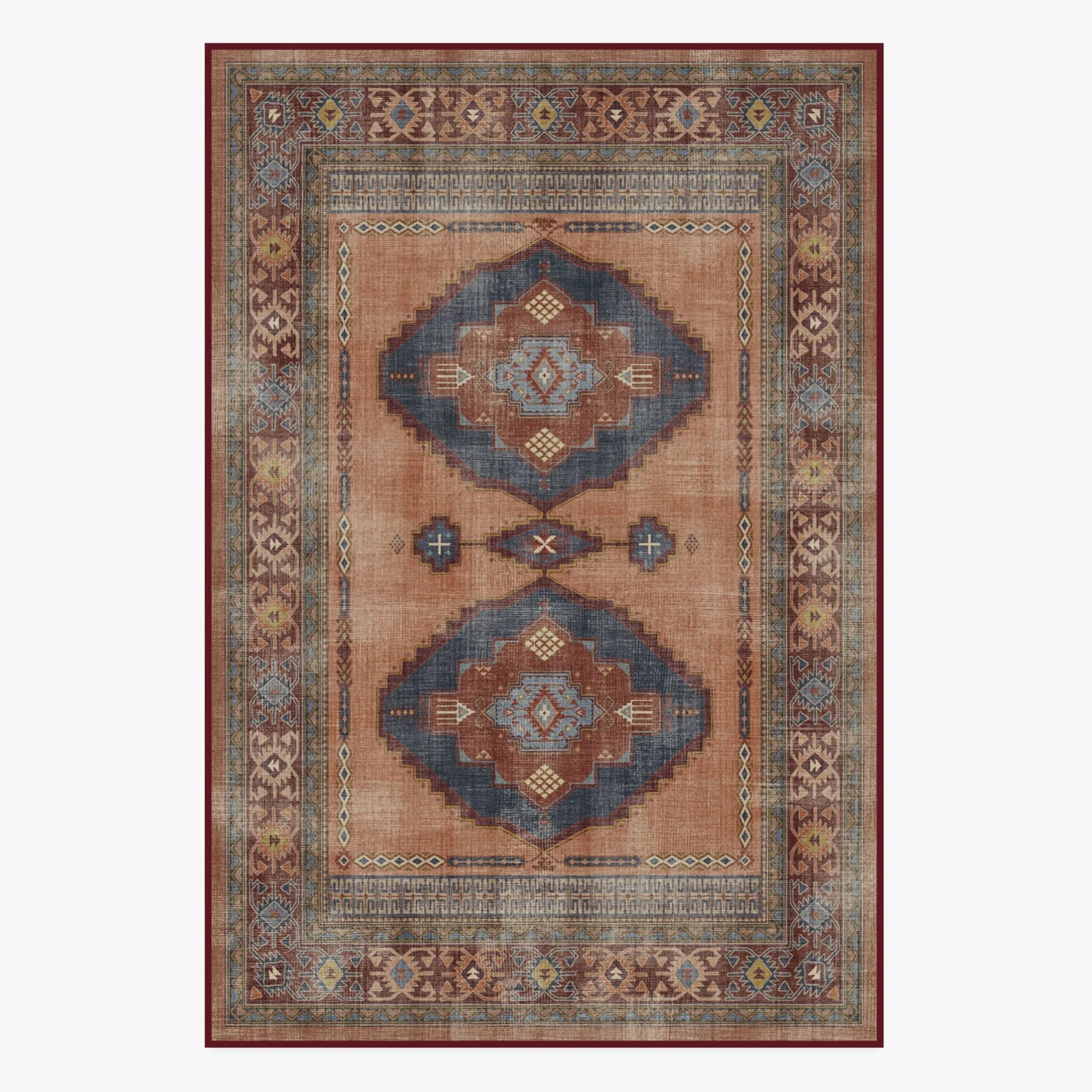 Ruggable Marcela Copper Coral Rug