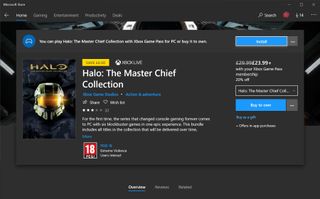 Halo: The Master Chief Collection Microsoft Store