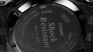 Casio G-Shock watch back