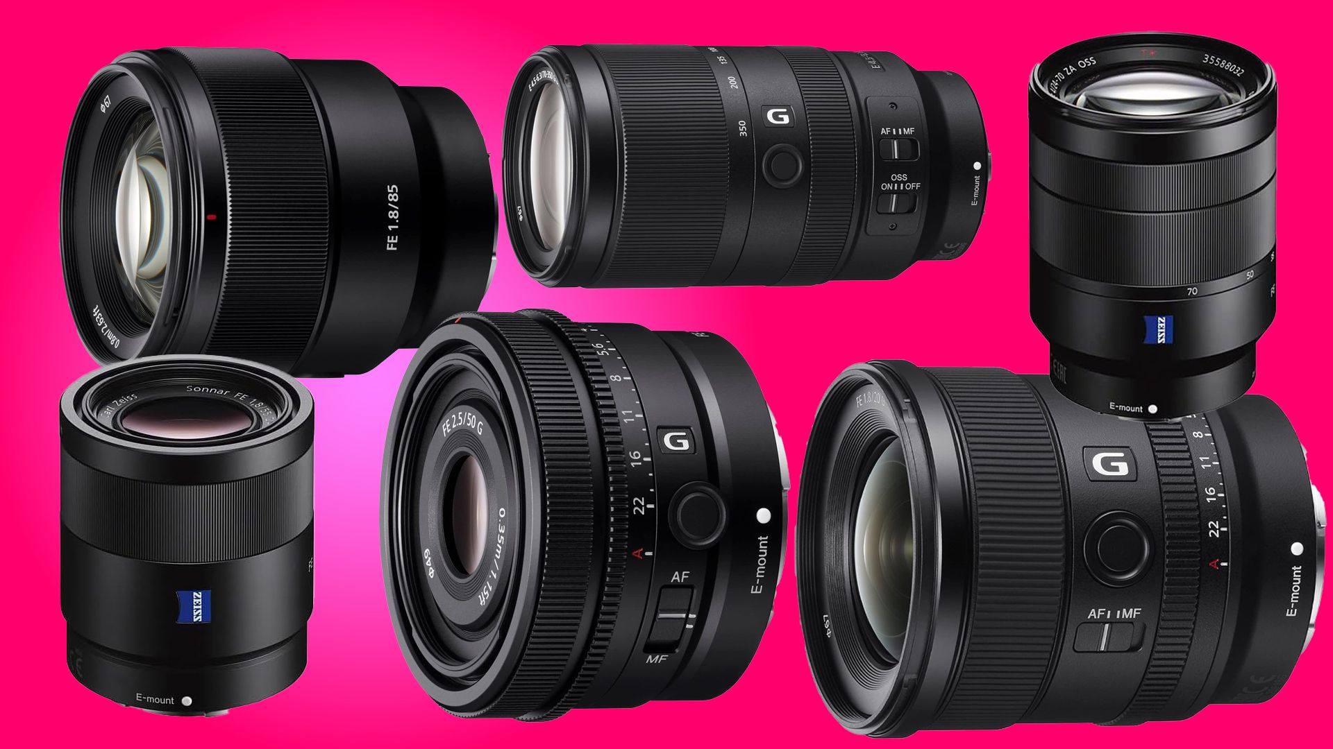 Are you a Sony user? Then you NEED to check out these amazing lens offers starting at just £340!