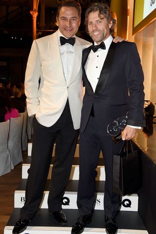 John Bishop & David Walliams at The GQ Men Of The Year Awards, 2014