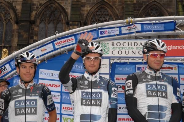Jonny Bellis (Saxo Bank) at the sign in.