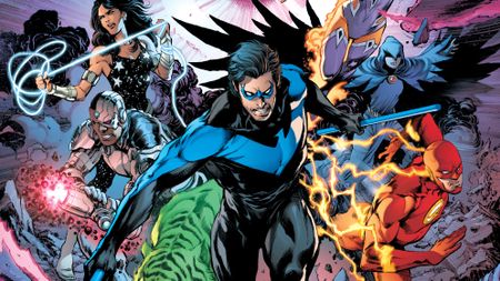 Art from Titans: Beast World #1