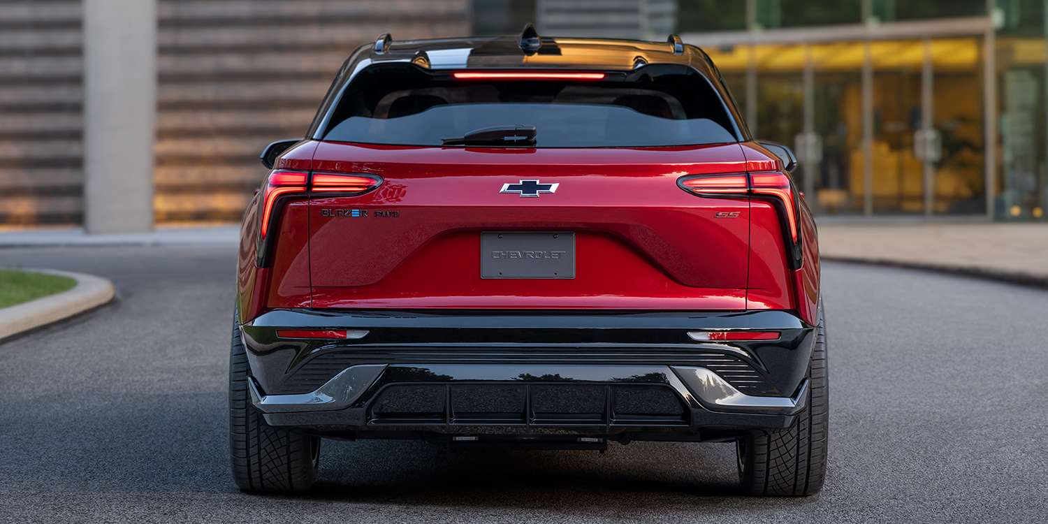 chevy blazer ev rear lights