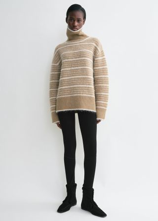 Heritage Turtleneck Soft Camel