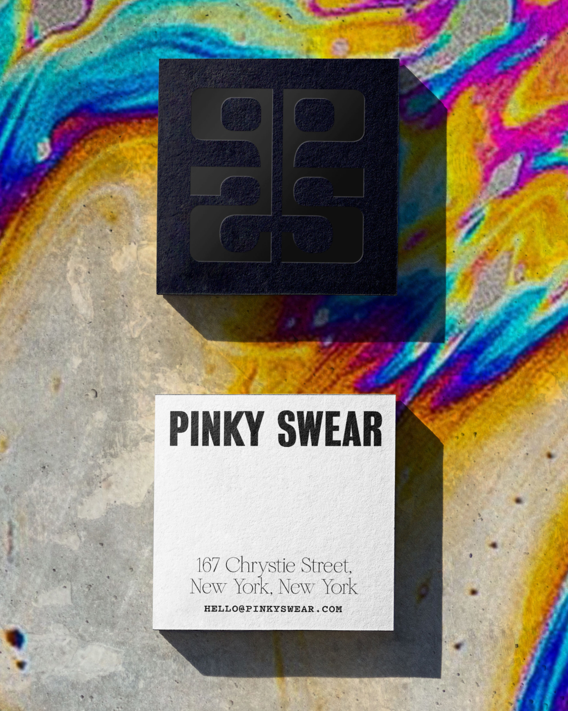 Pinky Swear branding