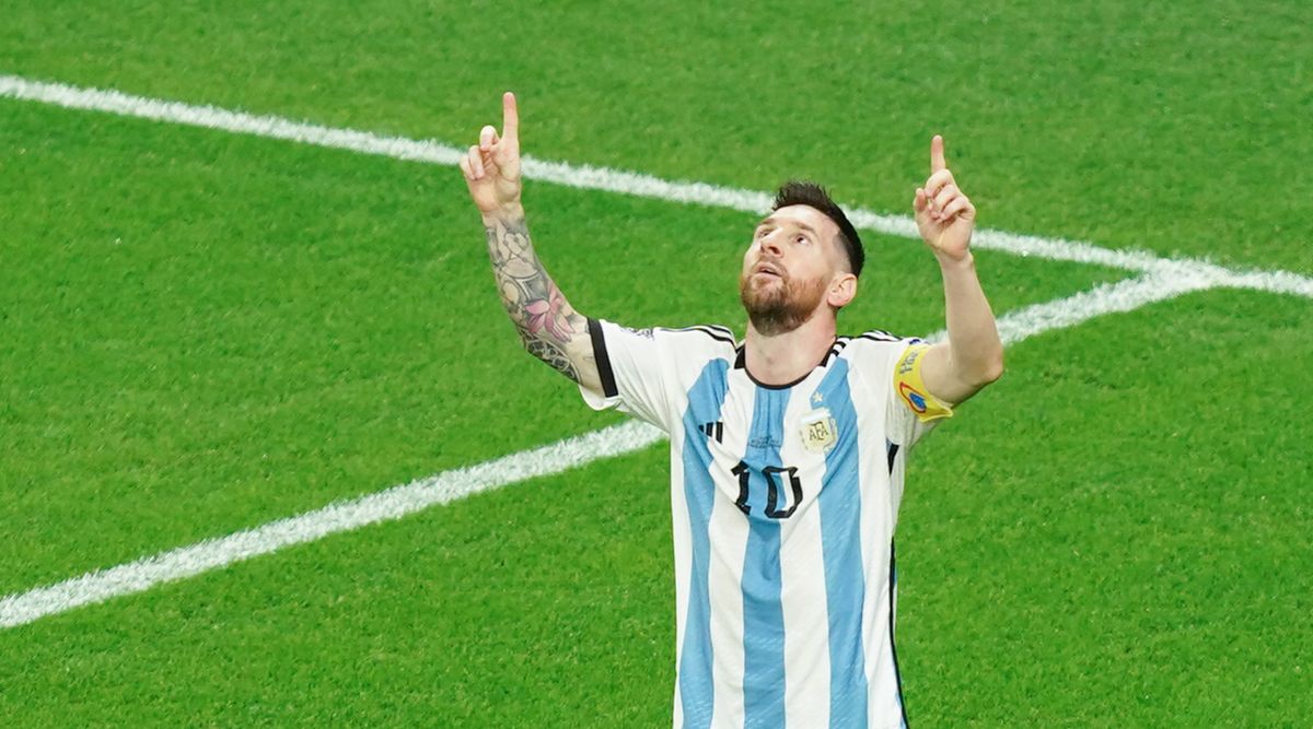 World Cup 2022: Lionel Messi-inspired Argentina set up Netherlands ...