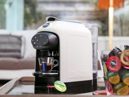 Lavazza coffee machine in kitchen