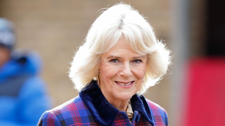 Duchess Camilla of Cornwall visits the Ebony Horse Club riding centre