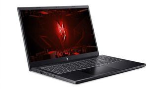 Acer Nitro V laptop with white background