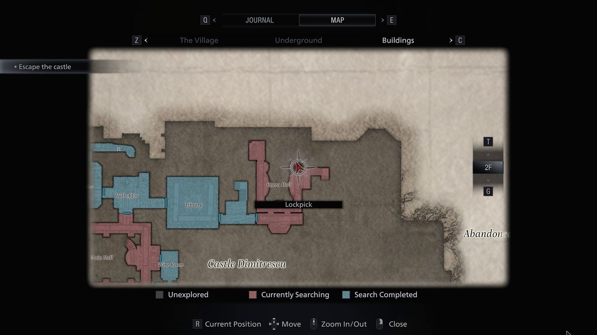 Resident Evil Village lockpick