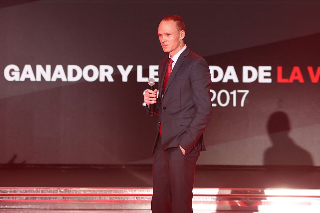 New part-time employment for Chris Froome but cycling career remains officially on hold for now