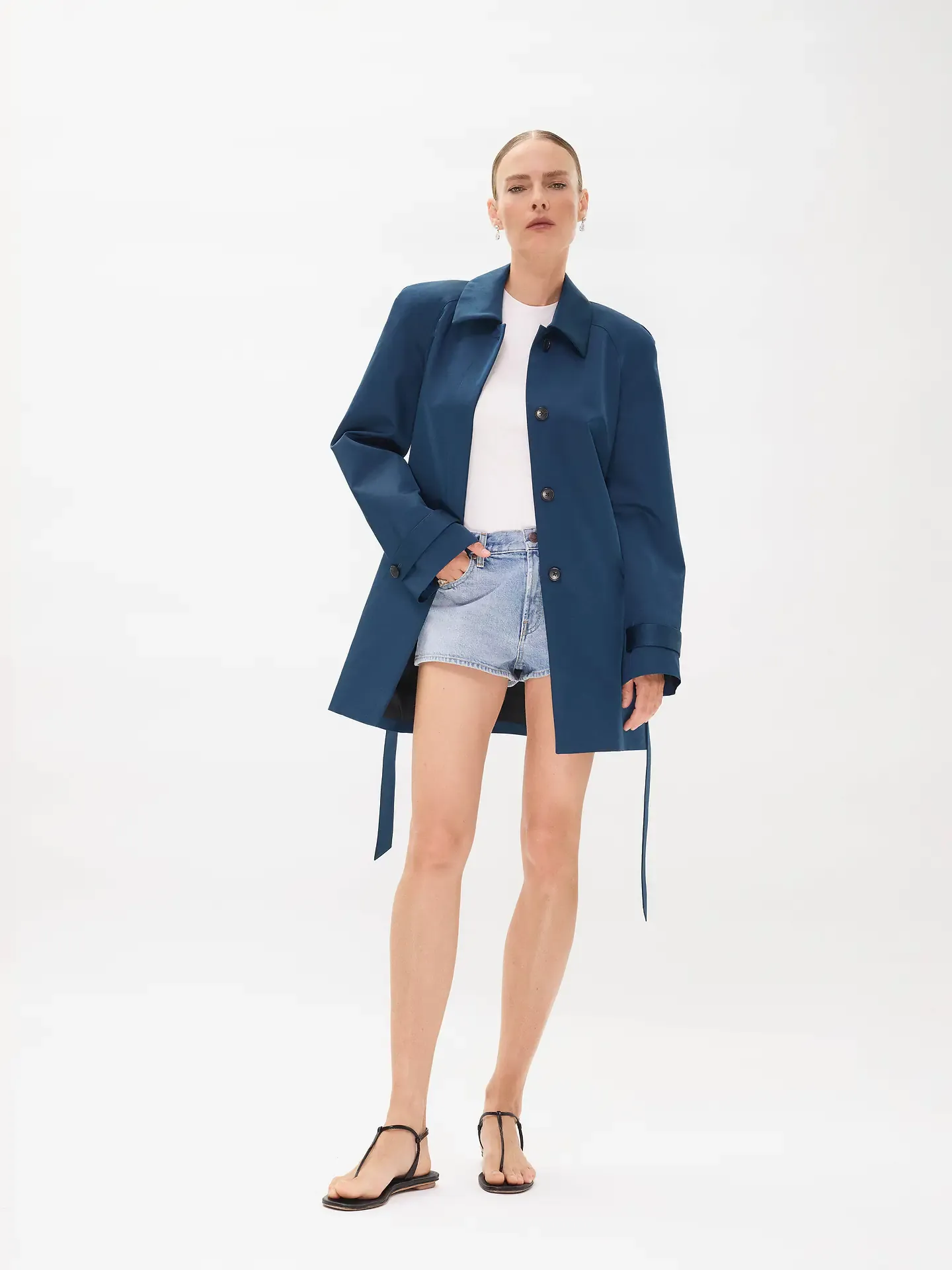AFLALO, Mira Jacket in Wool Silk