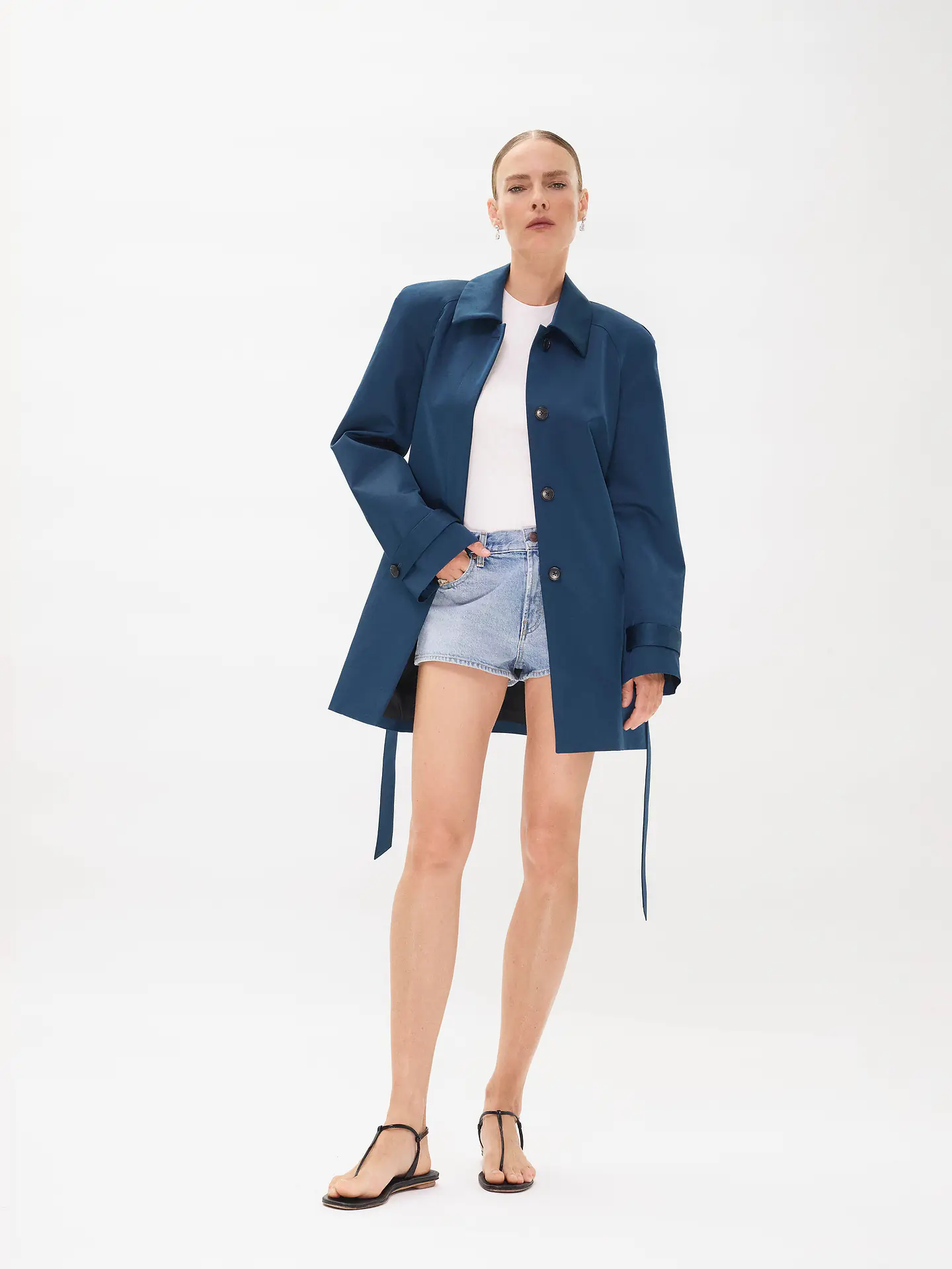 AFLALO, Mira Jacket in Wool Silk