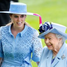 Princess Beatrice and Queen Elizabeth