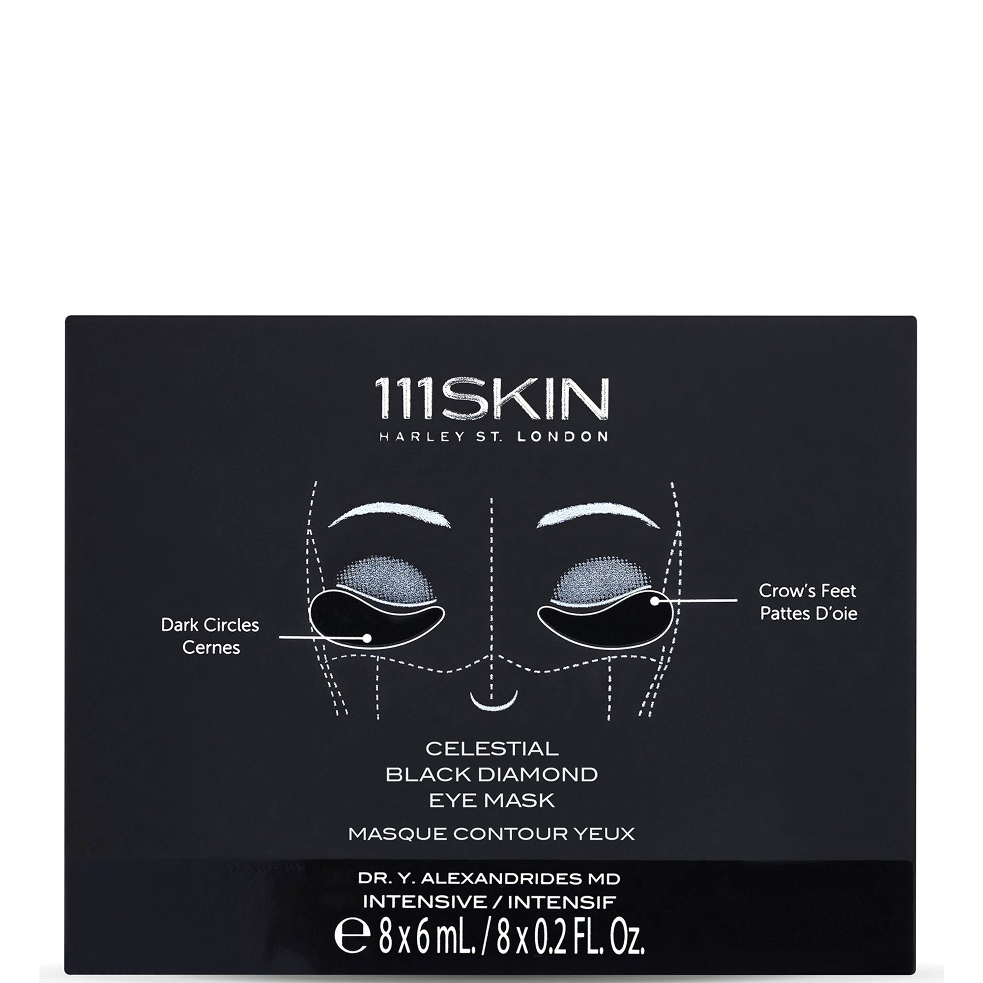 111skin Celestial Black Diamond Eye Mask - Box 48ml