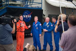 Stephen Colbert Visits NASA