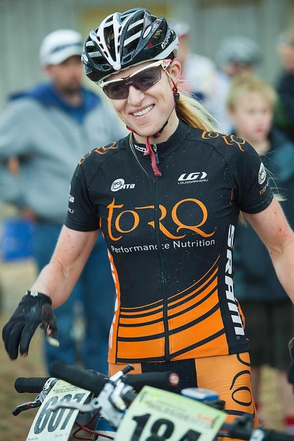 Jenni King from Victoria completely dominated the women's race, winning every stage including the last in Strahan.