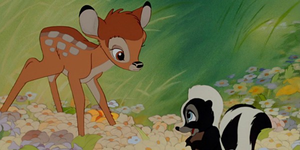 Bambi and Flower