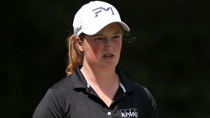 Lottie Woad at the US Women's Open