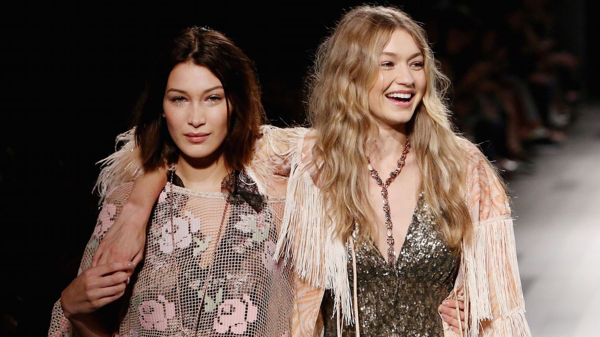 Gigi and Bella Hadid prove the power of the party bag