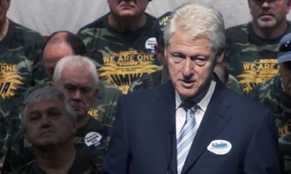McConnell opponent runs new ad, starring Bill Clinton