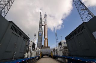 Atlas V On Way to Launch Pad