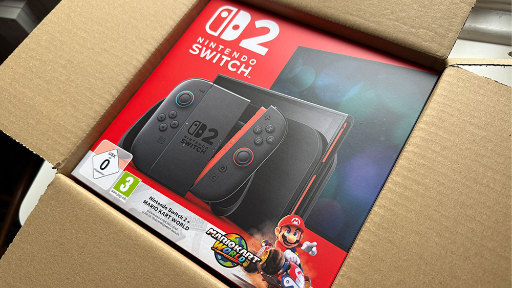 Nintendo Switch 2 unboxing