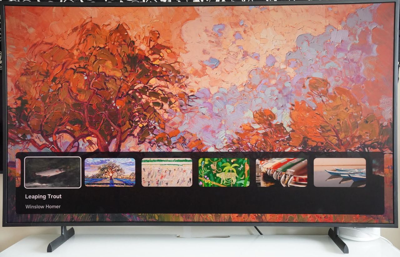 Samsung TV Art Mode options