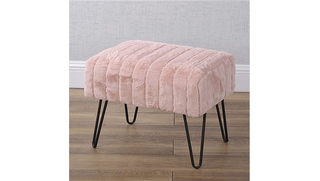 Home Soft Things Super Mink Ottoman Bench