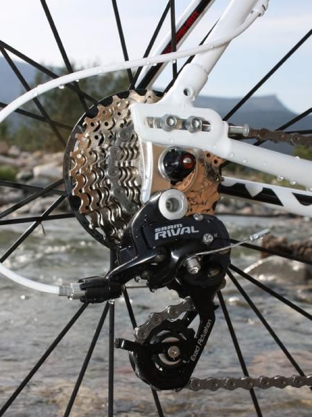 All Gary Fisher 'cross frames will feature sliding rear dropouts for geared or singlespeed versatility plus full fender mounts.
