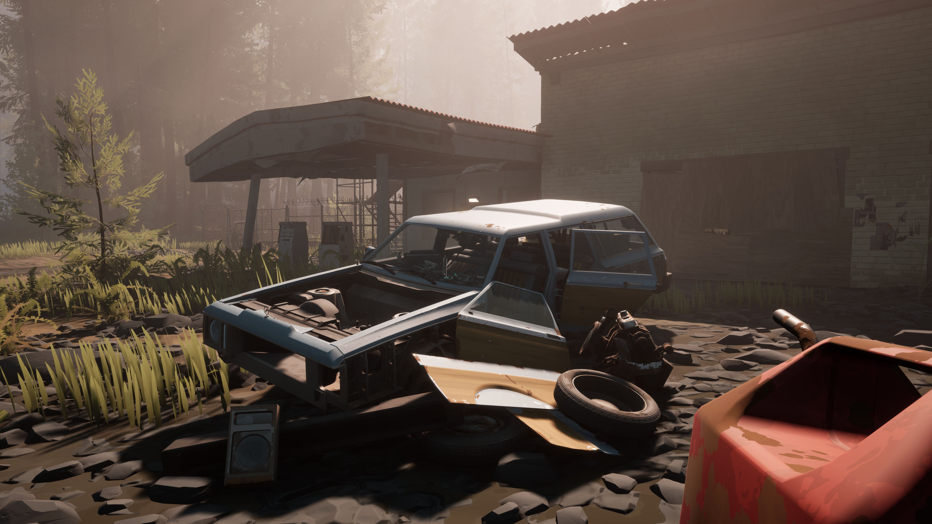 Finding the Station Wagon in Pacific Drive.