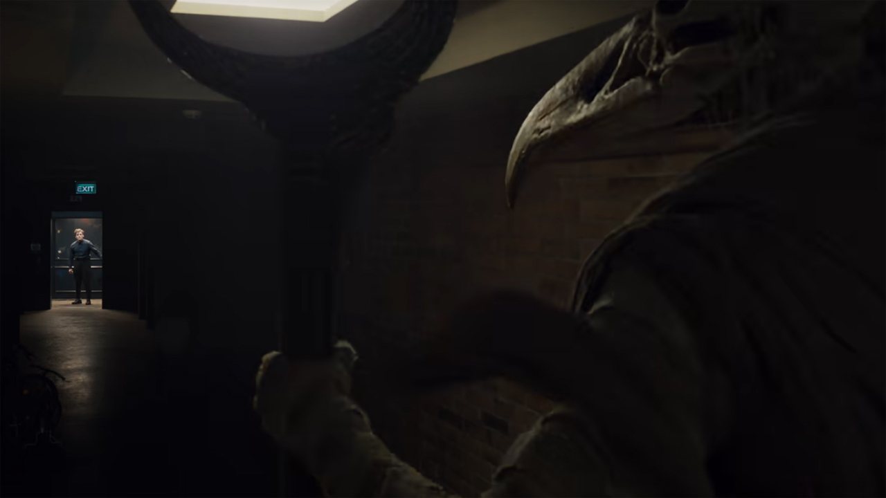 Egyptian moon god Khonshu appears to Marc Spector in Marvel's Moon Knight TV series