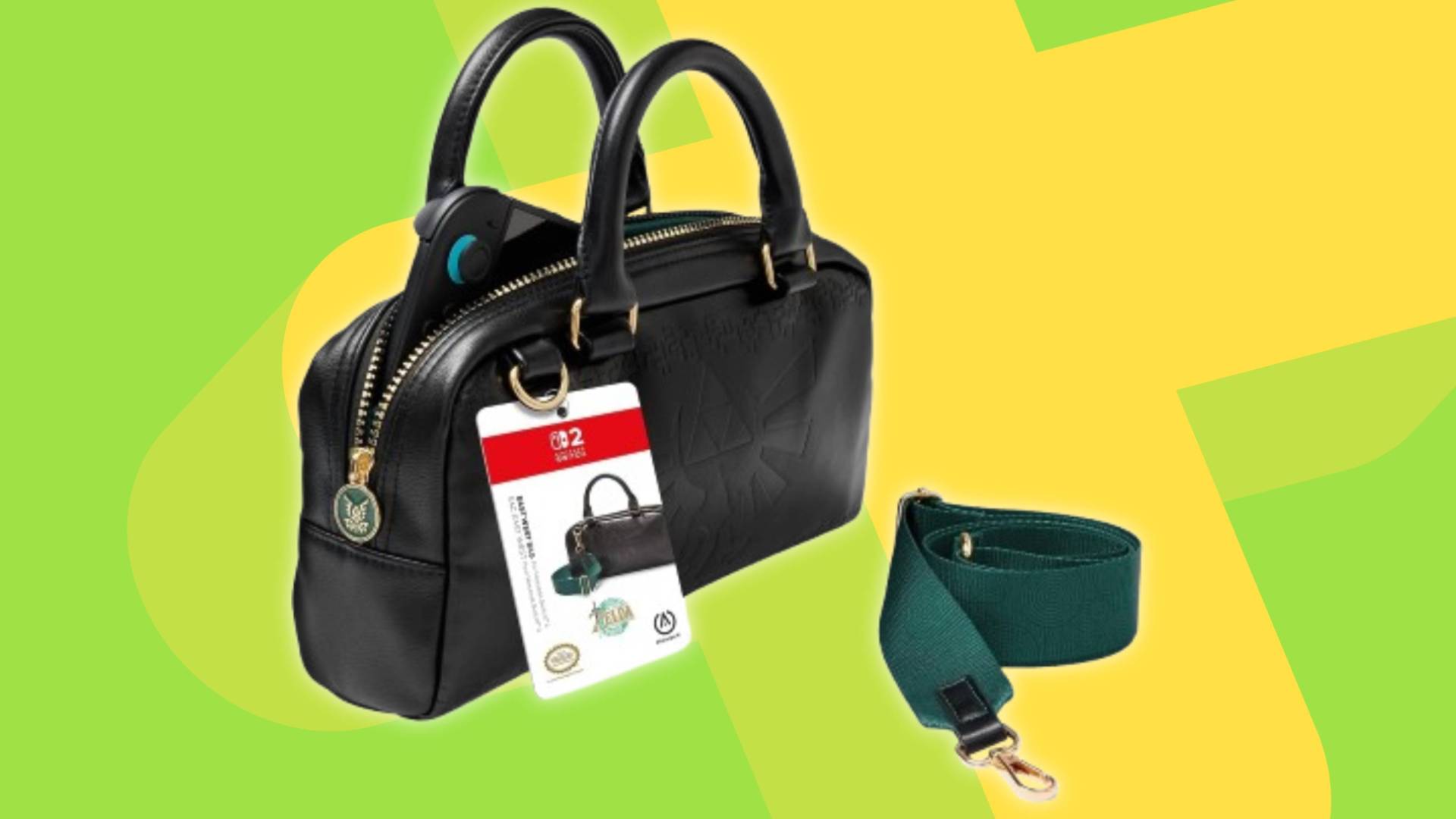 Image of the PowerA East West Bag on a light green GamesRadar+ background.