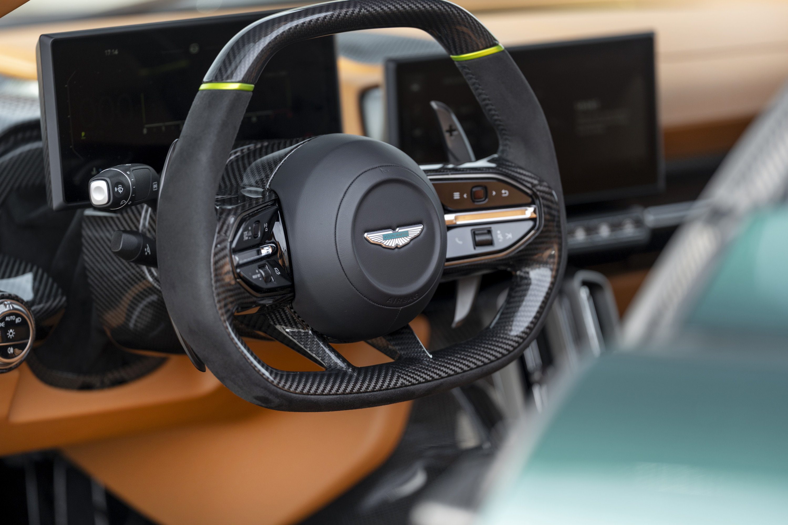 Aston Martin Valhalla steering wheel