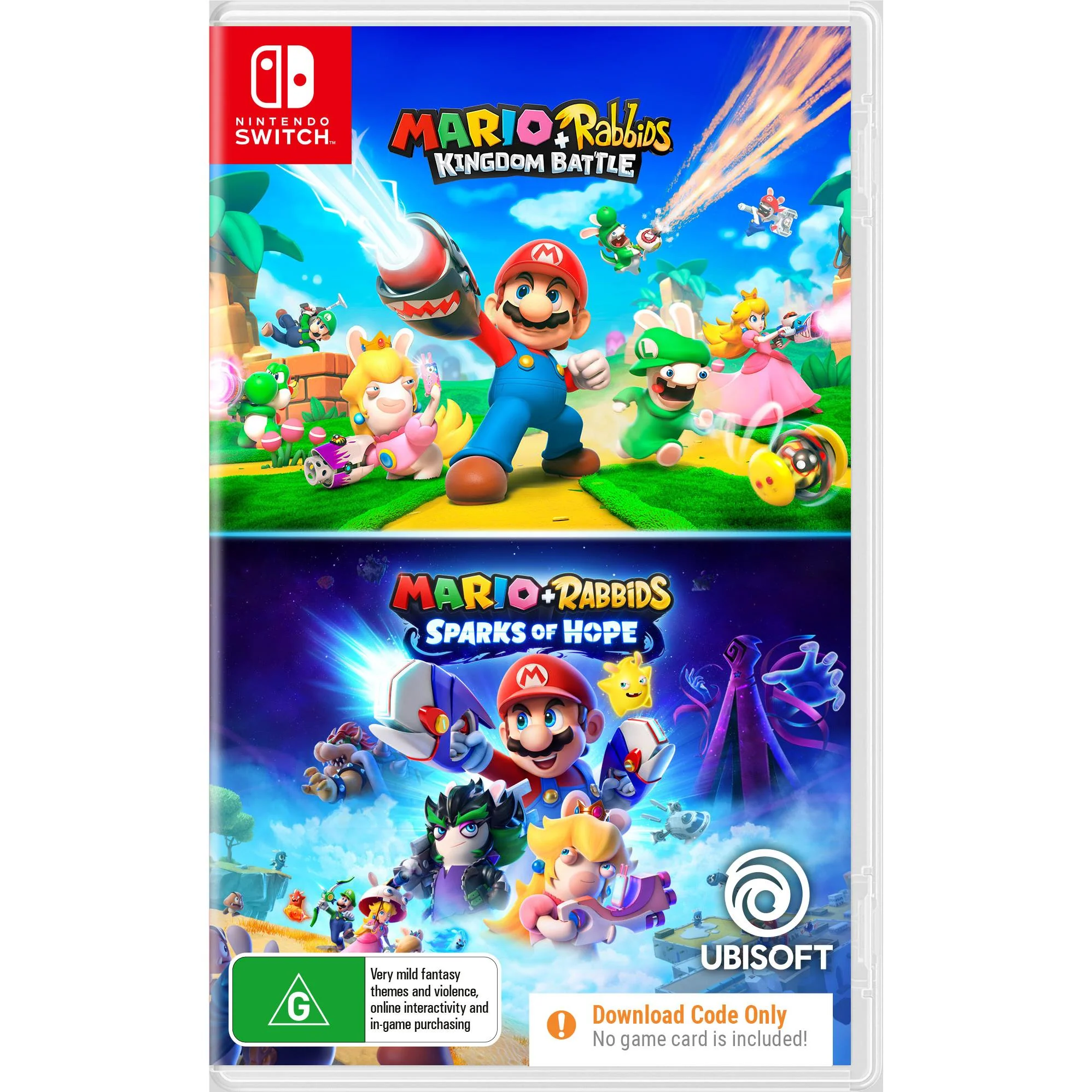  Mario + Rabbids Kingdom Battle and Sparks of Hope