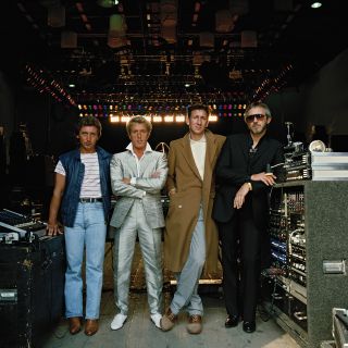 The Who in ’82: (l-r) Kenney Jones, Roger Daltrey, Pete Townshend, John Entwistle