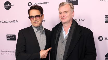 Robert Downey Jr. and Christopher Nolan attend the 2024 Sundance Film Festival Opening Night Gala.