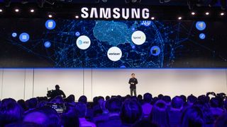 Samsung Galaxy S10 på CES 2019